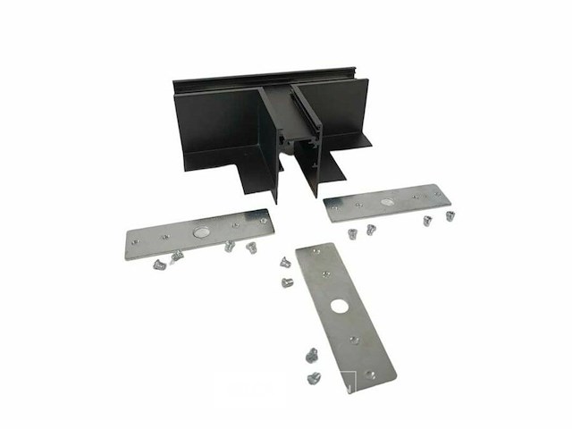 T-connector voor magnet railsinbouw iek 20 mm - horizontaal (x4) - afbeelding 3 van  5