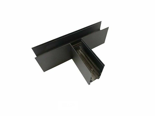 T-connector voor opbouw magnetische rails 20 mm - horizontaal (x4) - afbeelding 2 van  5
