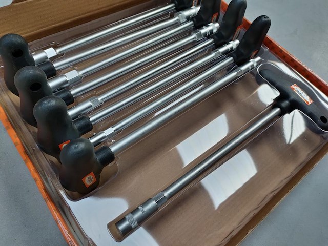 T-grip doppenset 9 delig - afbeelding 1 van  6