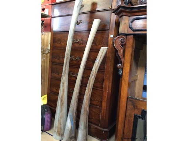 T-lichthouders hout 3stuks - afbeelding 1 van  2