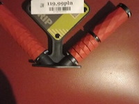 T-one diamond handvatten rood 94–134 mm met dubbele schroefbevestiging - afbeelding 1 van  1