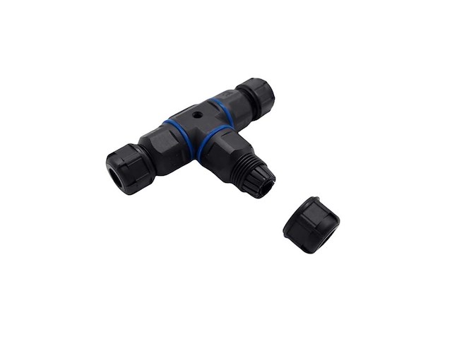 T stuk kabelverbinder 3 aderig waterdicht (40x) - afbeelding 4 van  7