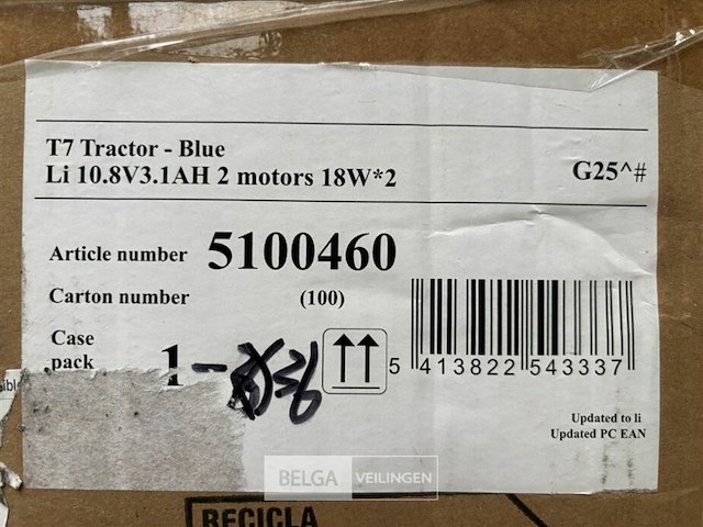 T7 tractor blue - afbeelding 4 van  4