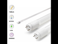 T8 led buizen – 16w – 120cm – 4200k neutraal wit (x30) - afbeelding 3 van  4