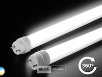 T8 led buizen – 18w – 120cm – 6500k koud wit – (x30) - afbeelding 2 van  6