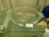 Taartenschaal met zwanen - afbeelding 1 van  1