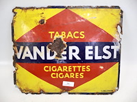 Tabak vander elst emaille bord