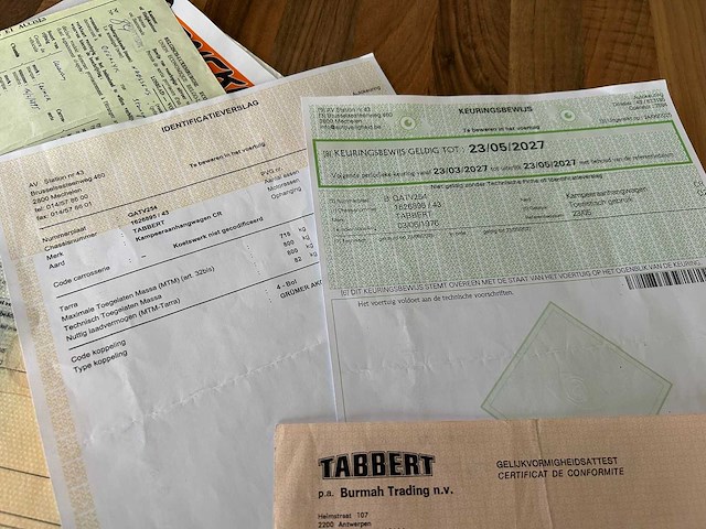 Tabbert 380 caravan - afbeelding 16 van  23