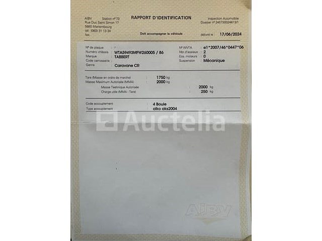 Tabbert bellini dubbelassige caravan - afbeelding 51 van  56