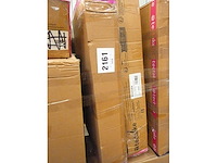 Table de jardin - 150 x 90 x 74,5 cm - noir - afbeelding 7 van  7