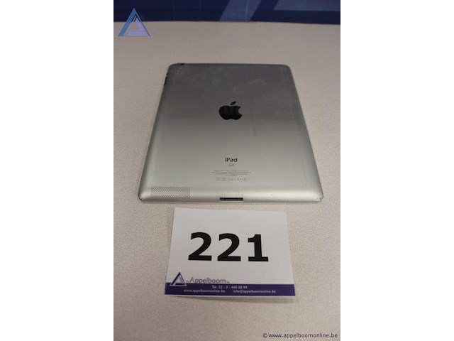 Tablet, apple, ipad, werking niet gekend, mogelijks icloud locked - afbeelding 2 van  2