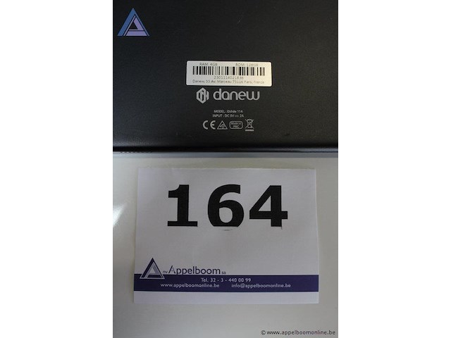 Tablet danew, dlide 114, ram 4gb, rom 64gb, input dc 5v 2a, werking niet gekend - afbeelding 2 van  2