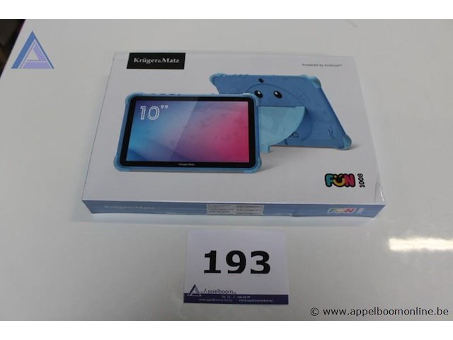 Tablet, krüger&matz, fun 1008, 10 inch, werking niet gekend - afbeelding 1 van  1