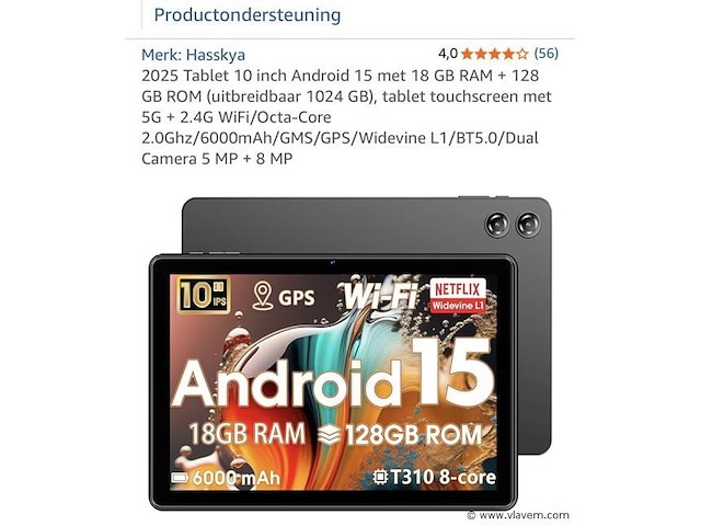 Tablet - afbeelding 1 van  1