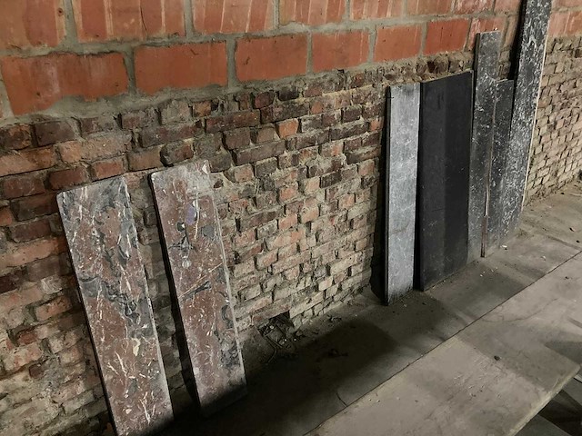 Tabletten oude belgische marmers - afbeelding 1 van  1