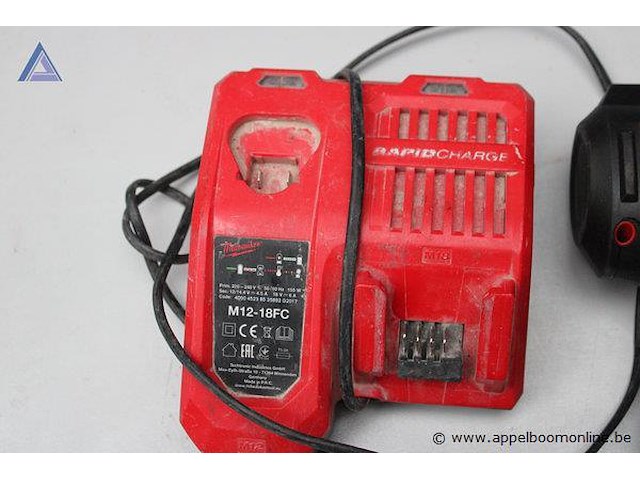 Tacker - milwaukee, zonder batterij oplader - milwaukee - m12-18fc - afbeelding 4 van  4