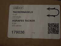 Tacker nagels 11dozen van 4cm, 4 dozen van 6cm - afbeelding 3 van  5