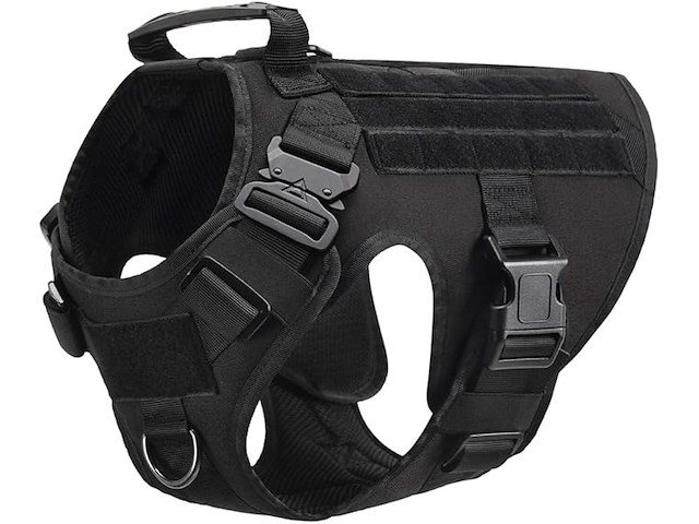 Tactisch hondenharnas xl zwart - afbeelding 1 van  3