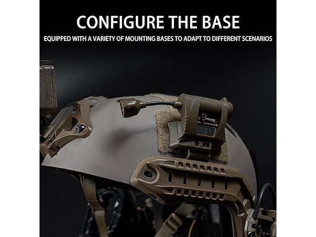 Tactische helmverlichting - afbeelding 3 van  4