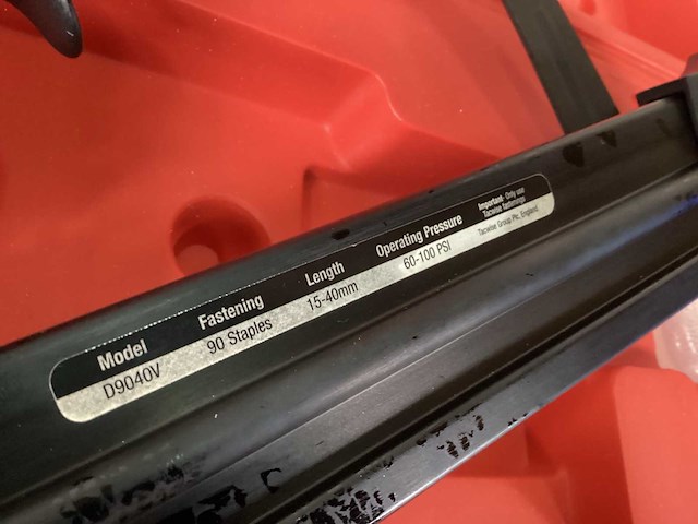 Tacwise d9040v pneumatische tacker, nieten 15-40 mm (2x) - afbeelding 7 van  7