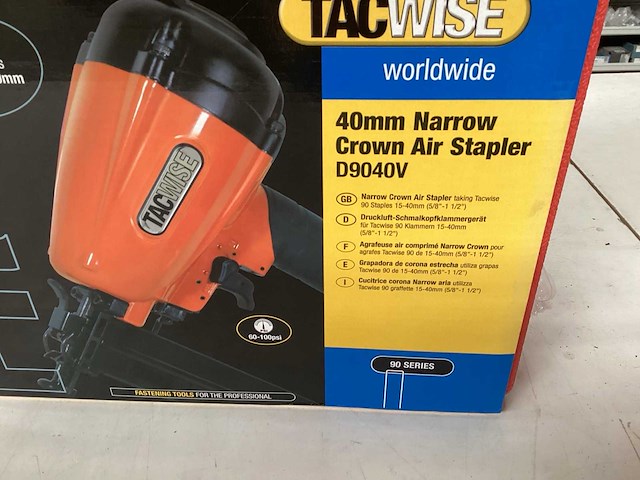 Tacwise d9040v pneumatische tacker, nieten 15-40 mm (2x) - afbeelding 2 van  4