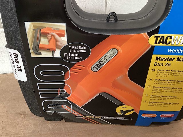 Tacwise duo 35 tacker 230v (4x) - afbeelding 3 van  8