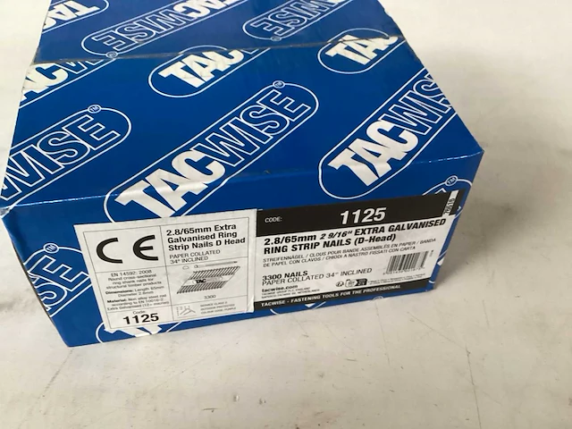 Tacwise ring strip nails, 50 mm, 3300 stuks (9x) - afbeelding 1 van  6