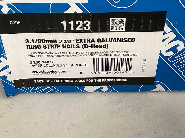 Tacwise ring strip nails, 90 mm, 2200 stuks (10x) - afbeelding 4 van  5