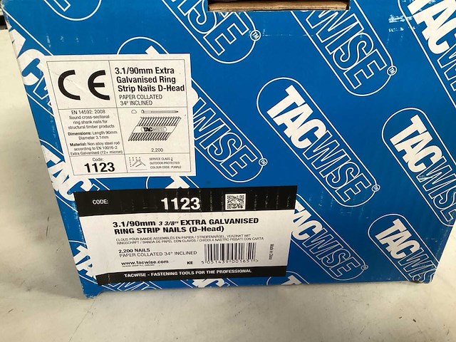 Tacwise ring strip nails, 90 mm, 2200 stuks (5x) - afbeelding 3 van  5