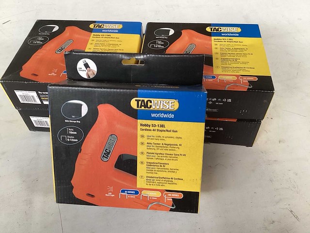Tacwise tacker oplaadbaar, 4v (5x) - afbeelding 1 van  6