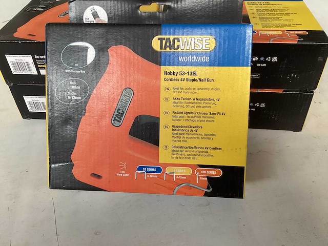 Tacwise tacker oplaadbaar, 4v (5x) - afbeelding 2 van  6