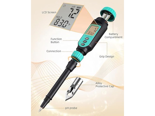Tadeto digitale ph-meter - afbeelding 4 van  5