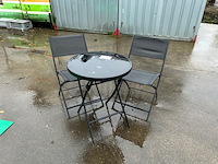 Tafel + 2 stoelen - afbeelding 1 van  5
