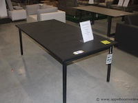 Tafel 200x100cm aluminium antraciet - afbeelding 1 van  3