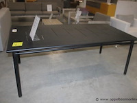Tafel 200x100cm aluminium antraciet - afbeelding 3 van  3