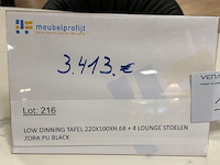 Tafel, 4 lounge stoelen - afbeelding 2 van  10