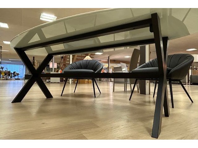 Tafel, 4 lounge stoelen - afbeelding 3 van  10