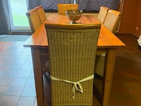 Tafel + 6 stoelen - afbeelding 2 van  3