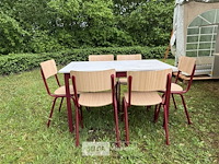 Tafel + 6 stoelen - afbeelding 3 van  6