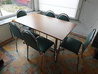 Tafel + 6x stoel