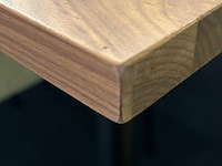 Tafel + 8 stoelen en salontafetje - afbeelding 10 van  12