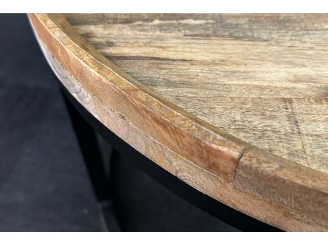 Tafel + 8 stoelen en salontafetje - afbeelding 4 van  12