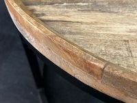 Tafel + 8 stoelen en salontafetje - afbeelding 4 van  12