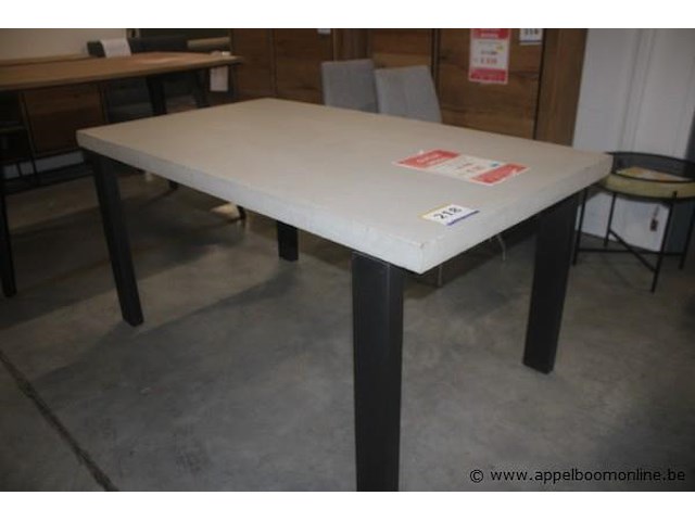 Tafel 90x160cm toro 30043gry grijs - afbeelding 1 van  2