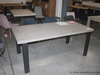 Tafel 90x190cm toro 30042cha charcoal - afbeelding 1 van  2