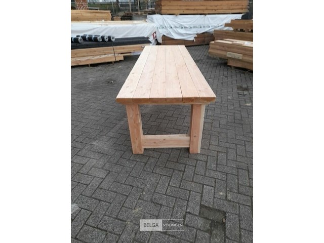 Tafel, afm 300x92cm x 78cm hoog - afbeelding 2 van  3