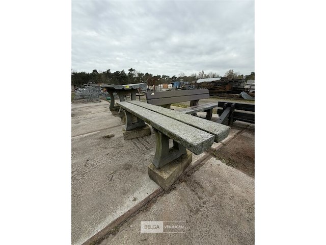 Tafel + bank - afbeelding 5 van  6