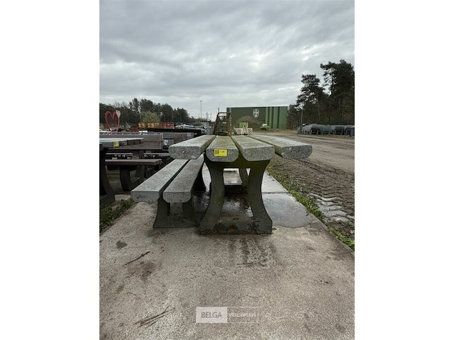 Tafel + bank - afbeelding 3 van  5