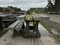 Tafel + bank - afbeelding 3 van  5