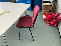 Tafel + diverse stoel (8x) - afbeelding 3 van  9